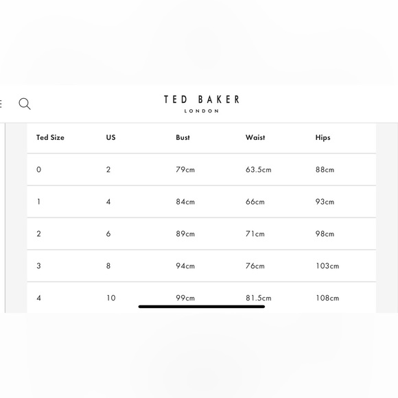 Ted Baker London Midi Skater Skirt Maroon Size 1 - Picture 9 of 10